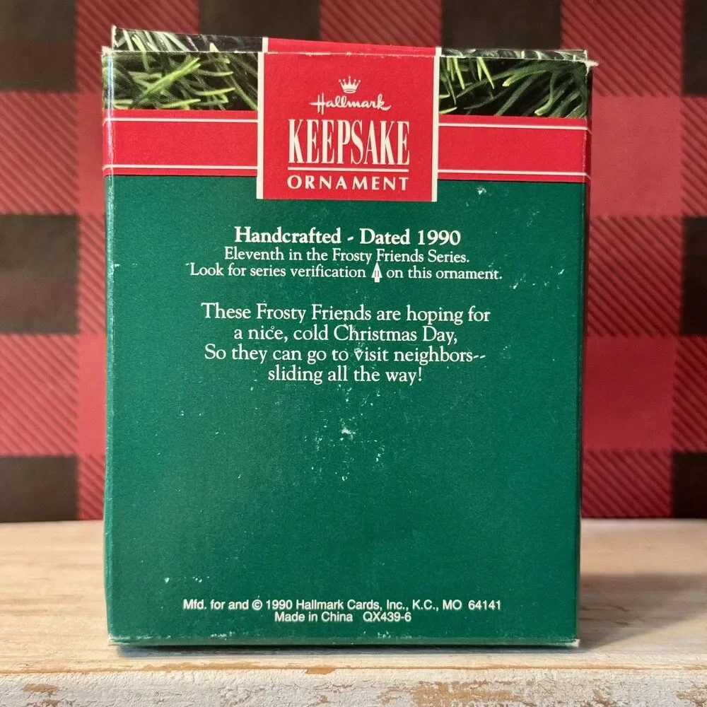 Hallmark 1990 frosty